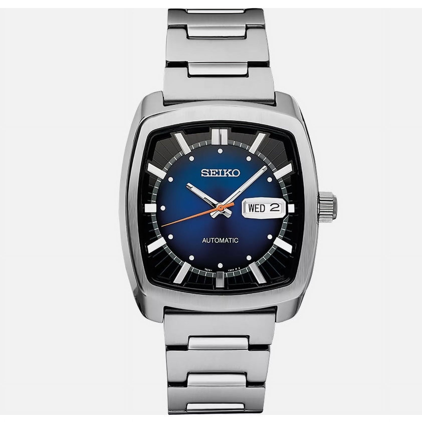Seiko Recraft Series Automatic Watch for Men Stainless Steel SNKP23 Blue Dial Divers Style Walmart