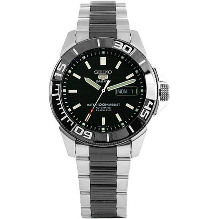 Seiko Men s SNZE11 Sports 5 Automatic Watch Walmart