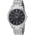 thumbnail image 1 of Seiko Men's SUP865 Core Solar Black Dial Steel Bracelet Power Reserve Watch, 1 of 3