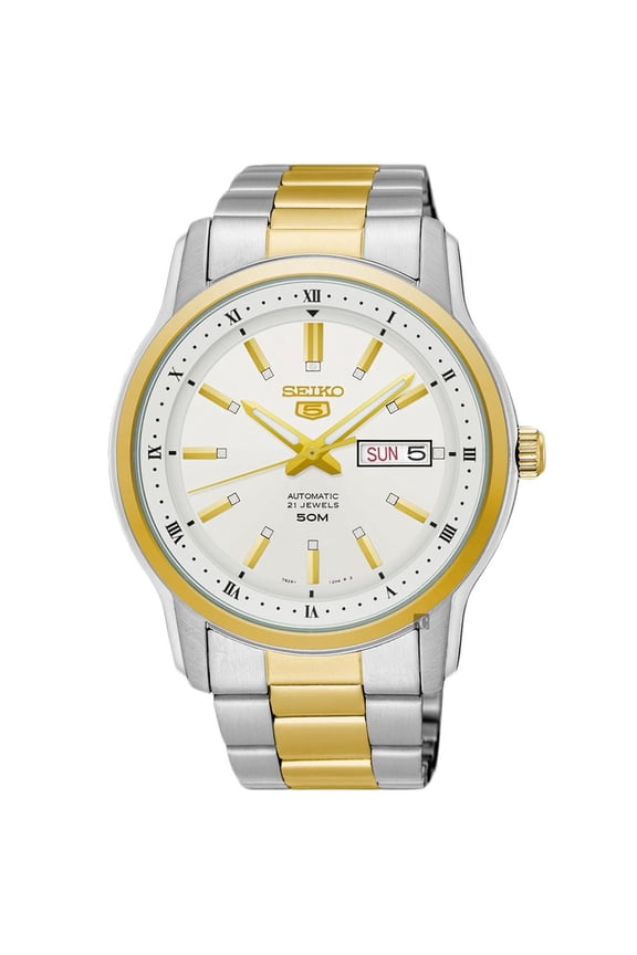 Men's Series 5 Silver Dial Watch - SNKP14J1