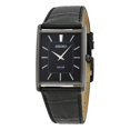 thumbnail image 1 of Seiko Men's Solar Black Dial Black Leather Watch SUP881, 1 of 5