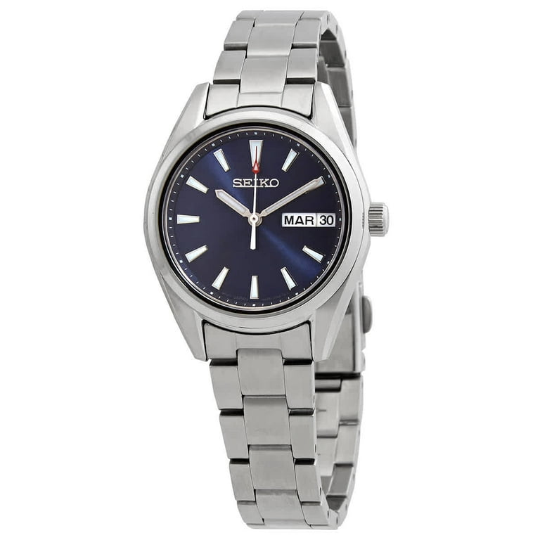 Seiko quartz top blue dial