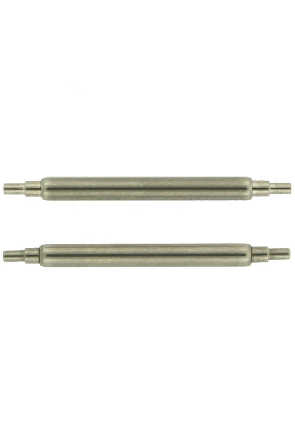 Original Stainless Steel Watch Spring Bar Pins, (2 Count)