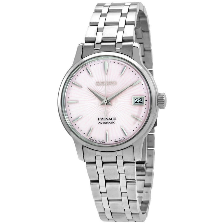 Seiko presage online pink dial