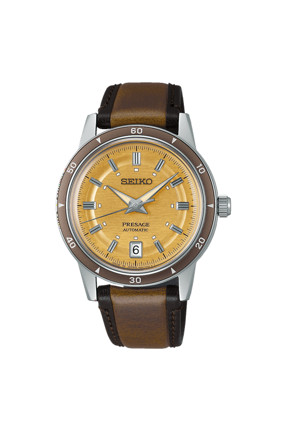 Presage Collection Golden Multi-Layer Dial SRPL75