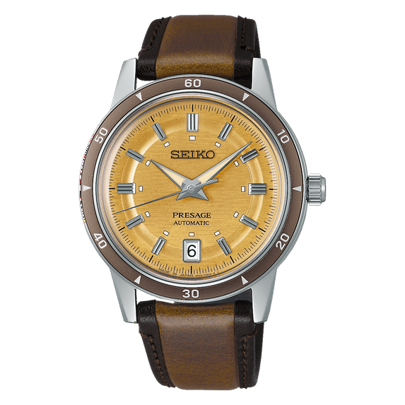 Seiko Presage Collection Golden Multi-Layer Dial SRPL75