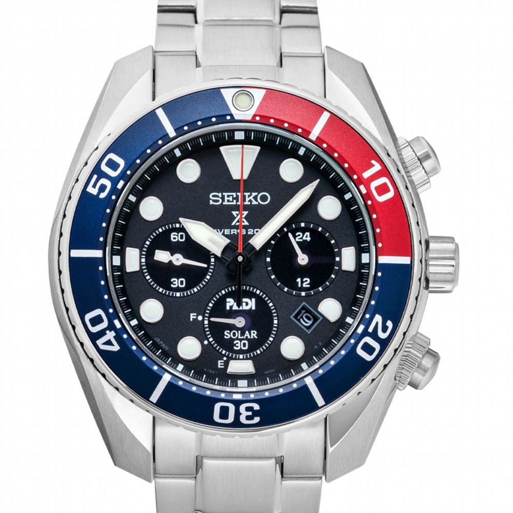 Seiko Prospex PADI Special Edition Sumo Chronograph Watch 44.5