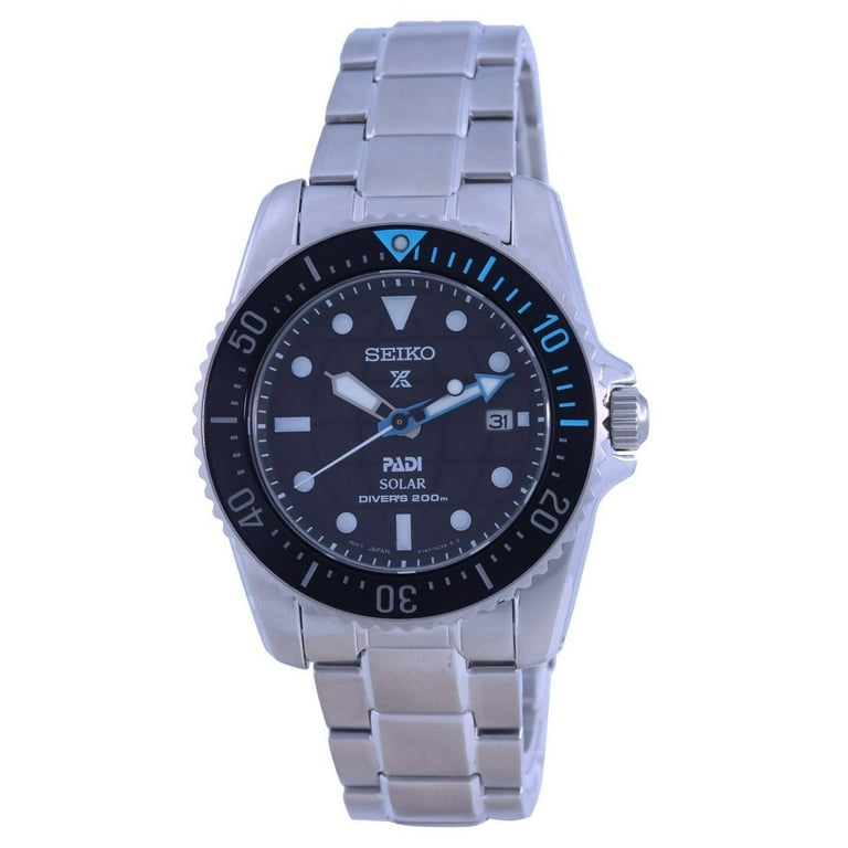 Seiko Prospex Padi Special Edition Solar Diver's SNE575 SNE575P1 SNE575P  200M Men's Watch 