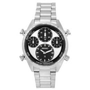 Seiko Prospex Speedtimer Panda Chronograph Stainless Steel White Dial Solar SFJ001P1 100M Mens Watch