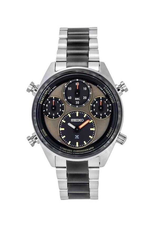 Prospex Speedtimer Limited Edition Chronograph Stainless Steel Brown Dial Solar SFJ005P1 100M Men's Watch