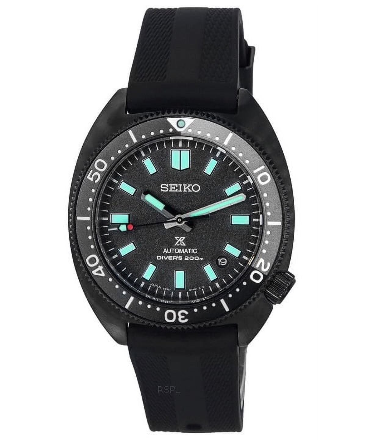 Seiko Prospex Sea Black Series Night Limited Edition Automatic Diver's  SPB335J1 200M Men's Watch