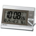 thumbnail image 1 of Seiko QHR016SLH Global R-Wave Travel Alarm Metallic Case Clock, 1 of 2