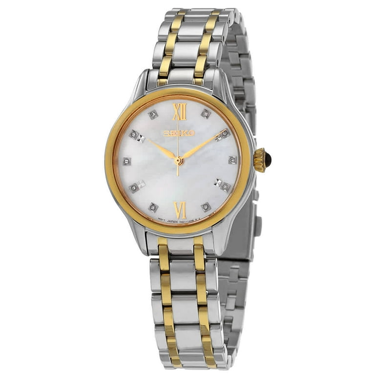 Seiko women's watch with sapphire crystal top