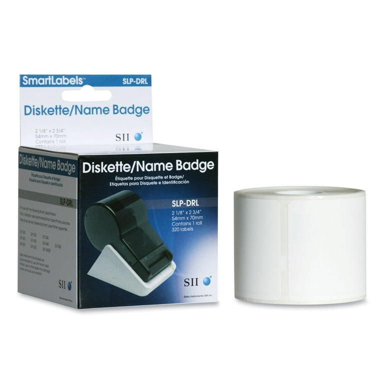 SLP-DRL Self-Adhesive Name Badge/Diskette Labels, 2.12 SLP-DRL Self-Adhesive Name Badge/Diskette Labels, 2.12