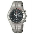 thumbnail image 1 of Seiko SNA067 Men's Quartz Titanium Chronograph Alarm Watch, 1 of 2