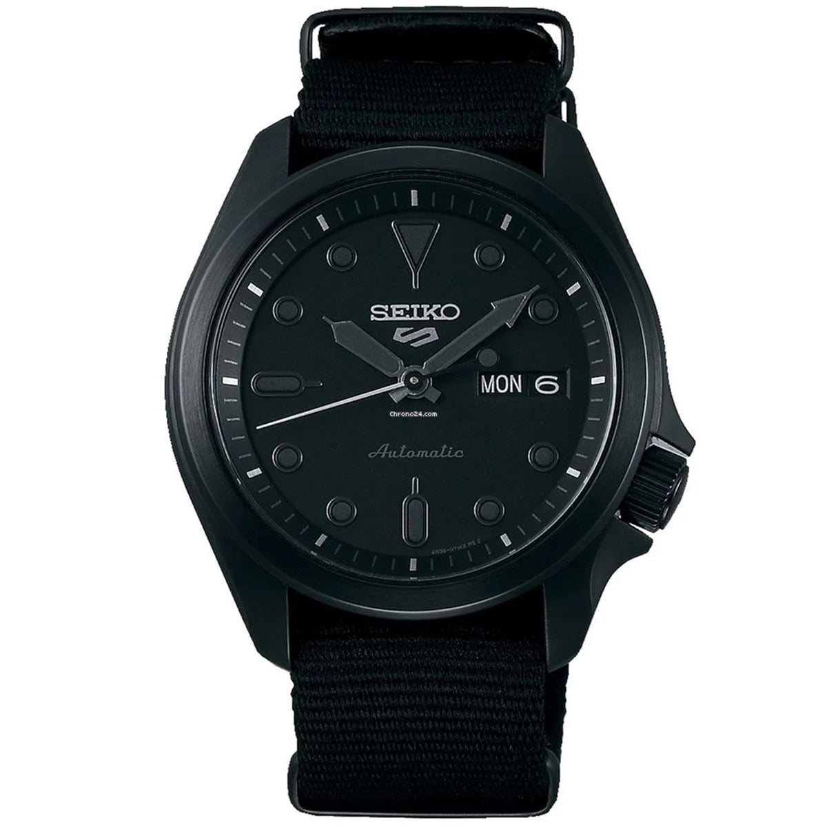 Seiko SRPE69K1 Mens Sports Automatic Black Nylon Pakistan Ubuy