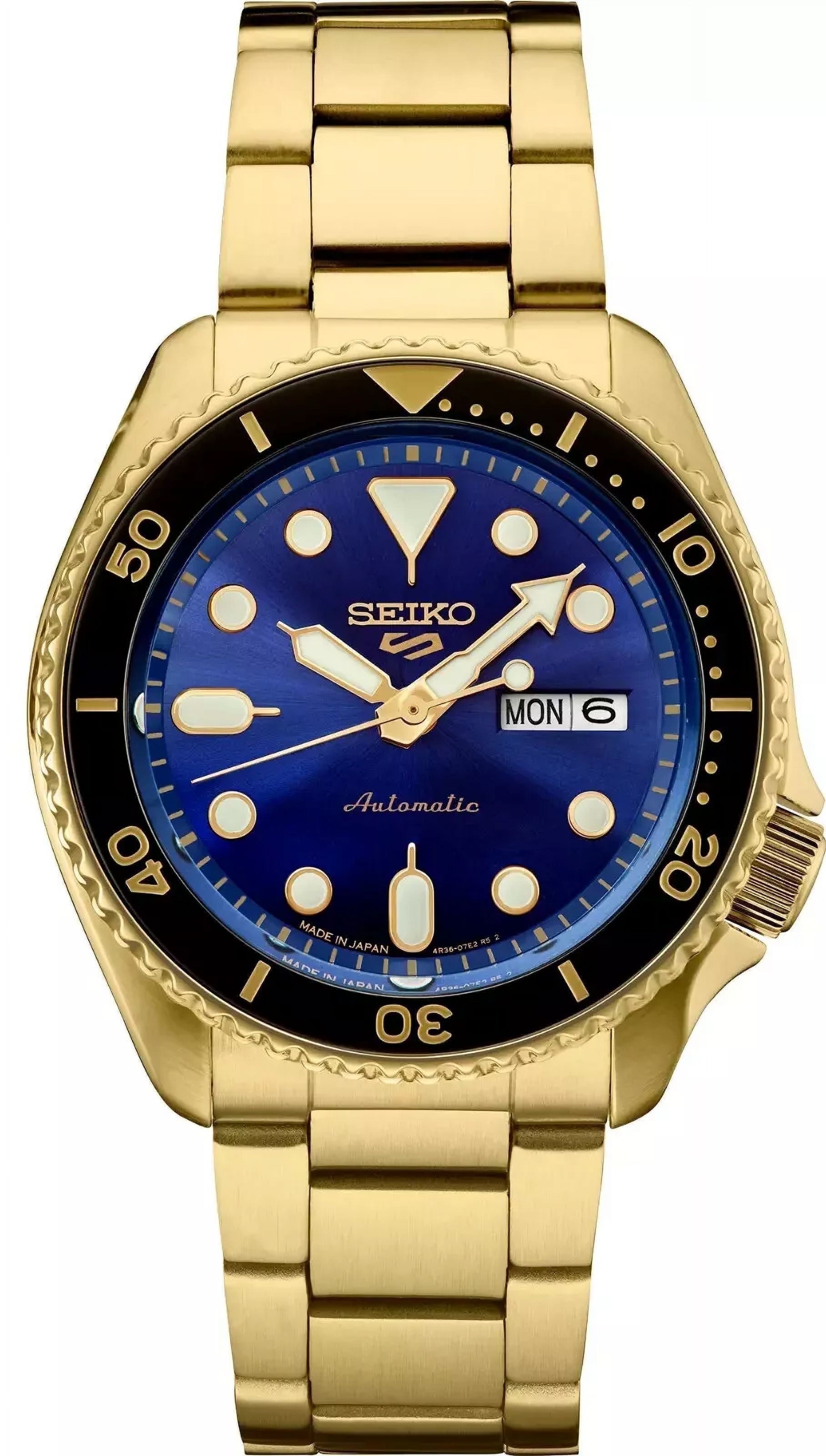 Seiko, Men's Watch, SRPK20, Automatic Blue Dial Stainless Steel