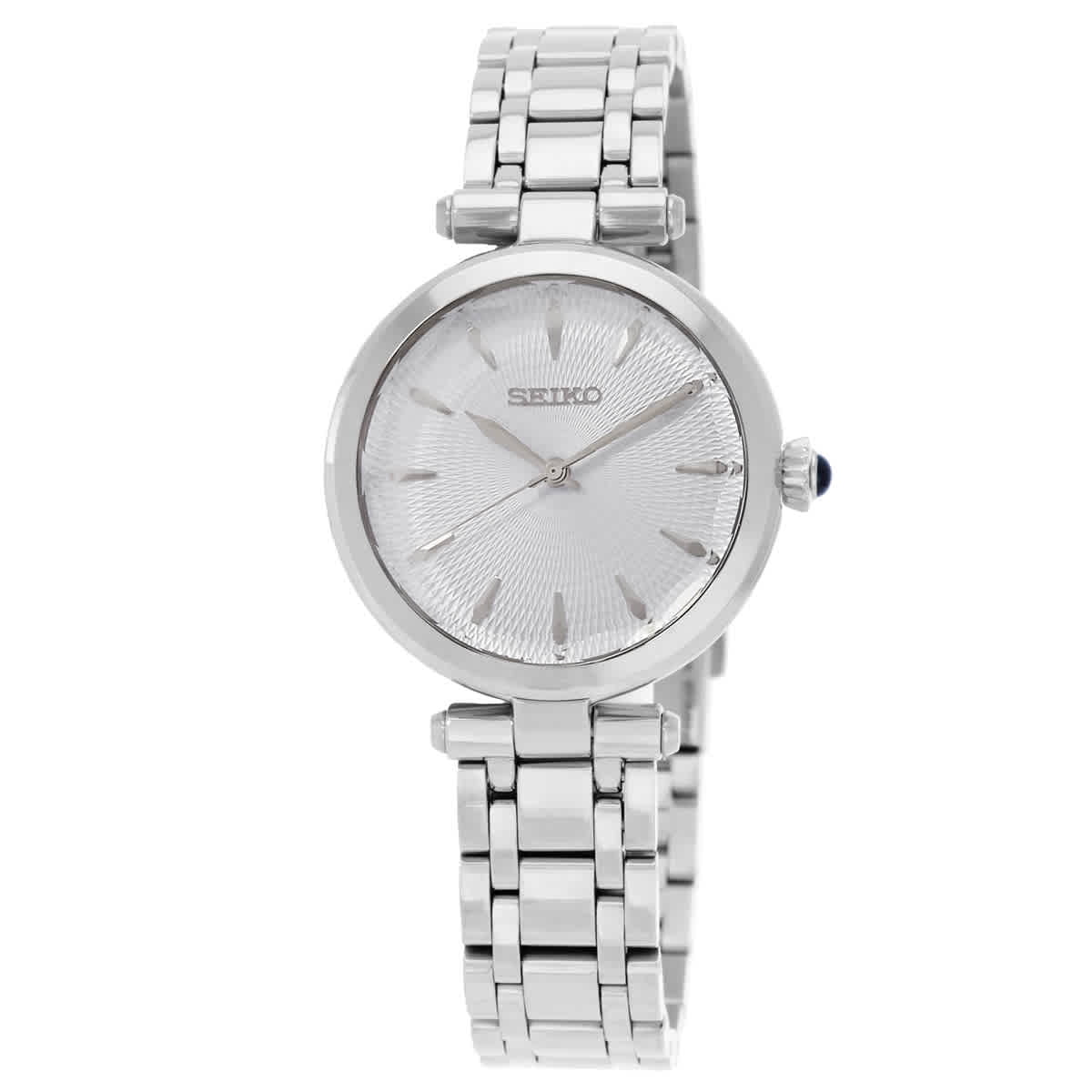 アナログ腕時計 SEIKO | Discover More Quartz Light Blue Dial Ladies SRZ553P1 Seiko Discover More Quartz Light Blue Dial Ladies Watch