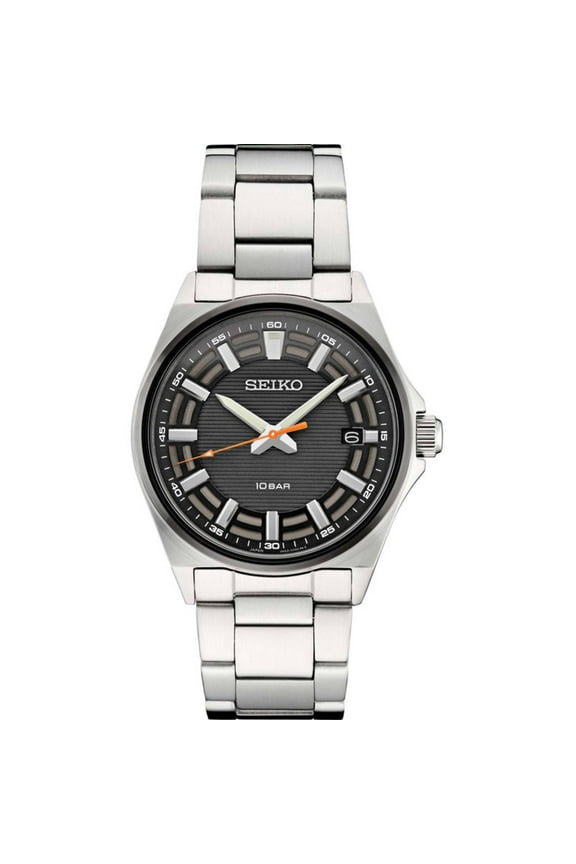 SUR507 Men's Essentials Black Dial Bracelet Quartz Watch