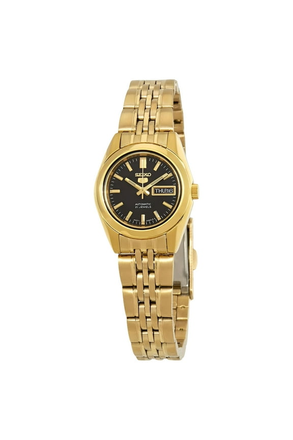 Women's 5 Automatic SYMA40K Gold Gold Tone Stainles-Steel Automatic Dress Watch