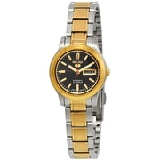 Seiko Womens Series 5 Black Dial Watch - SYMD94