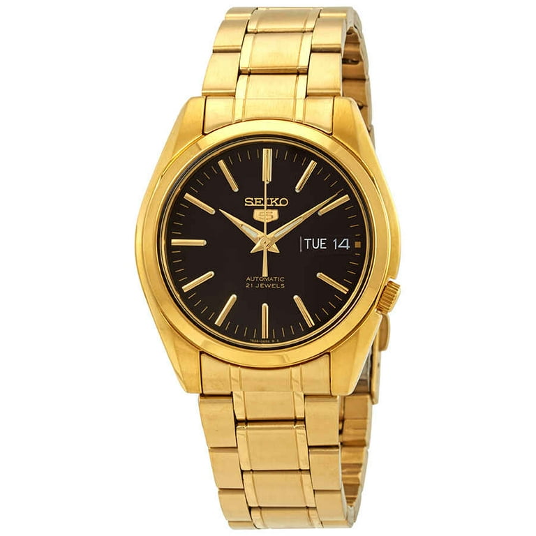 Series 5 automatic black dial hotsell men's watch