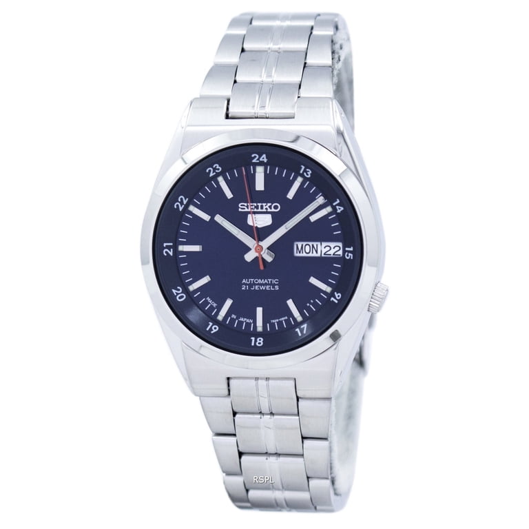 Seiko, Men's Watch, SNK563J1, Blue, Automatic Japan Made - Walmart.com