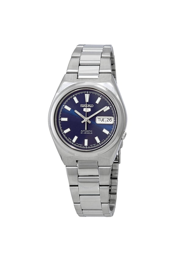 Series 5 Automatic Date-Day Blue Dial Men's Watch SNKC51J1