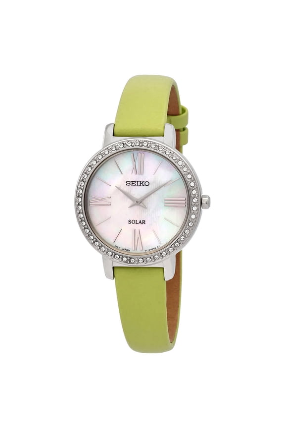 Solar Mother of Pearl Dial Ladies Watch SUP463