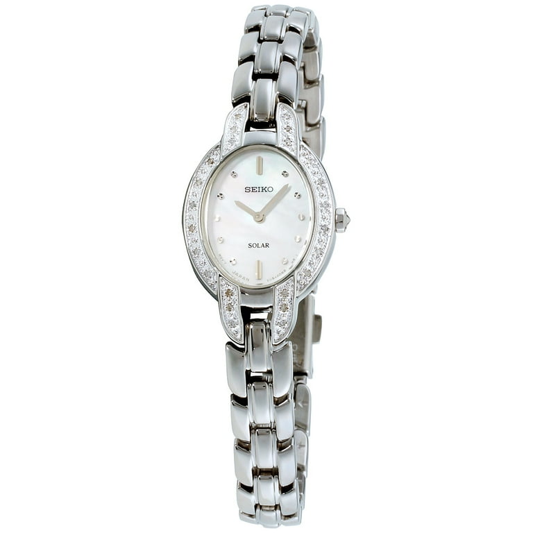 Seiko tressia mother of clearance pearl