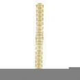 thumbnail image 1 of Seiko Watchband  17mm Gold Tone Stainless Steel fits model SUJ756   part#33Q0KB, 1 of 5