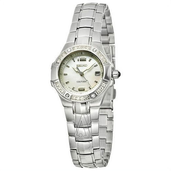 Seiko Women's Coutura Collection Mother-of-Pearl Dial Watch #SXD797