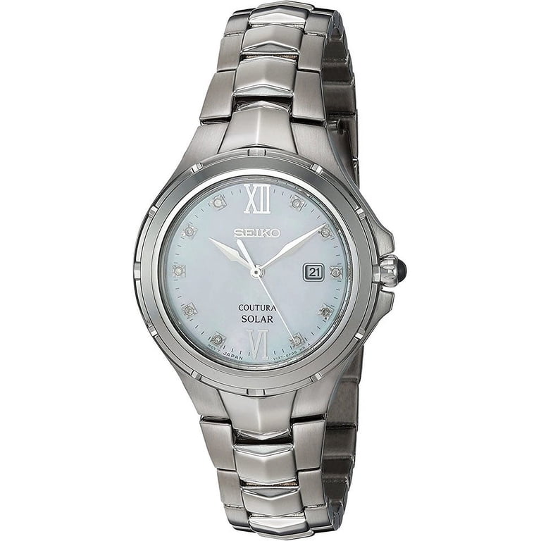 Seiko women’s coutura solar diamond watch Seiko Women main image 3
