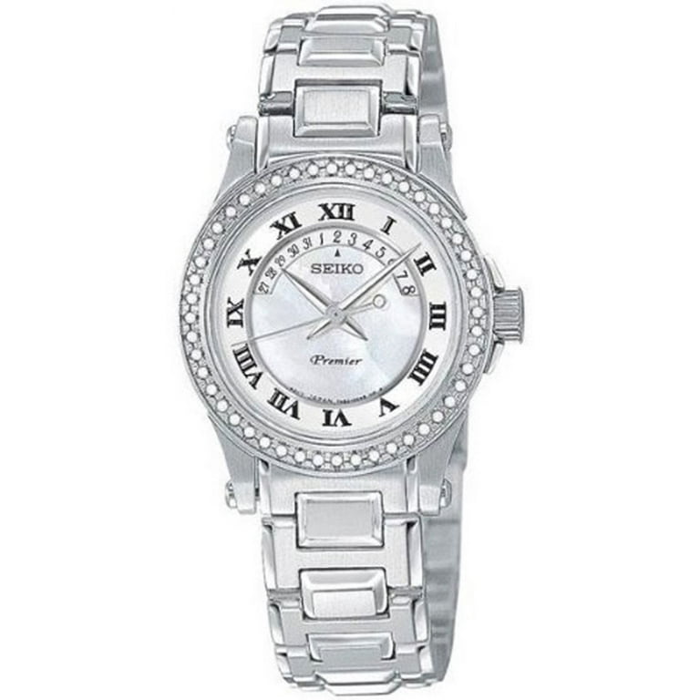 Seiko Women's Quartz Mother of Pearl Dial Stainless Steel