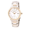 thumbnail image 1 of Seiko Women's SNE882 Recraft Solar MOP Dial Two Tone Steel Power Reserve Watch, 1 of 3