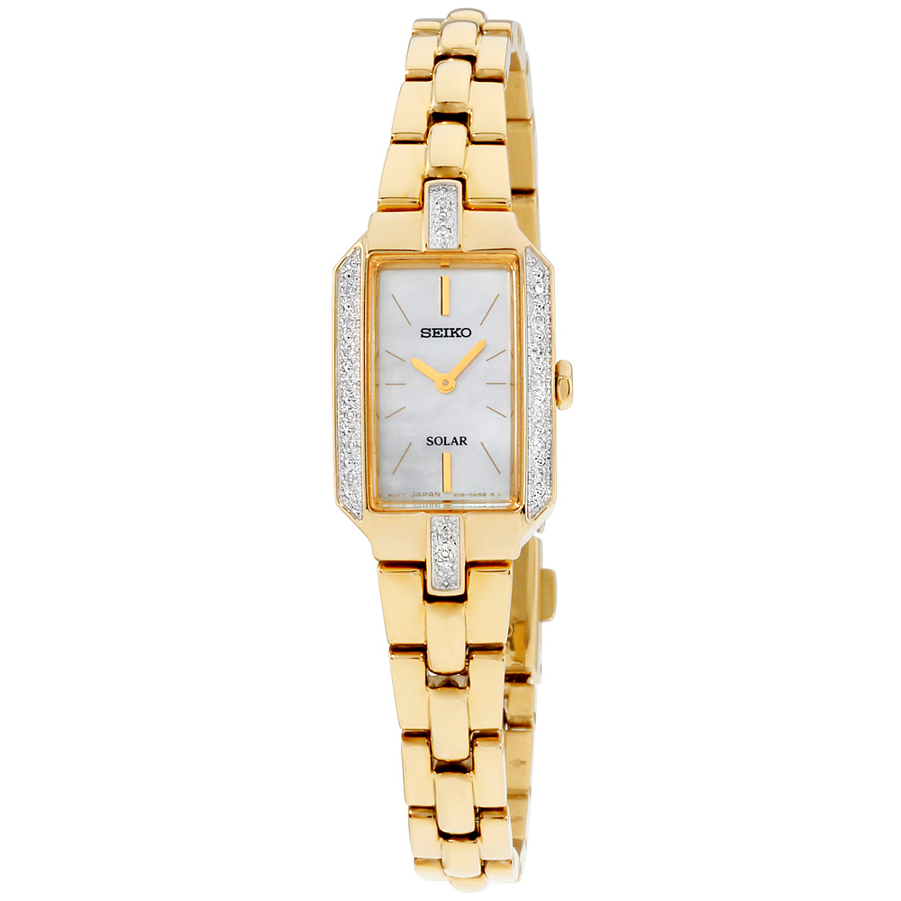 Seiko Core Mother of Pearl Dial Stainless Steel Ladies watch