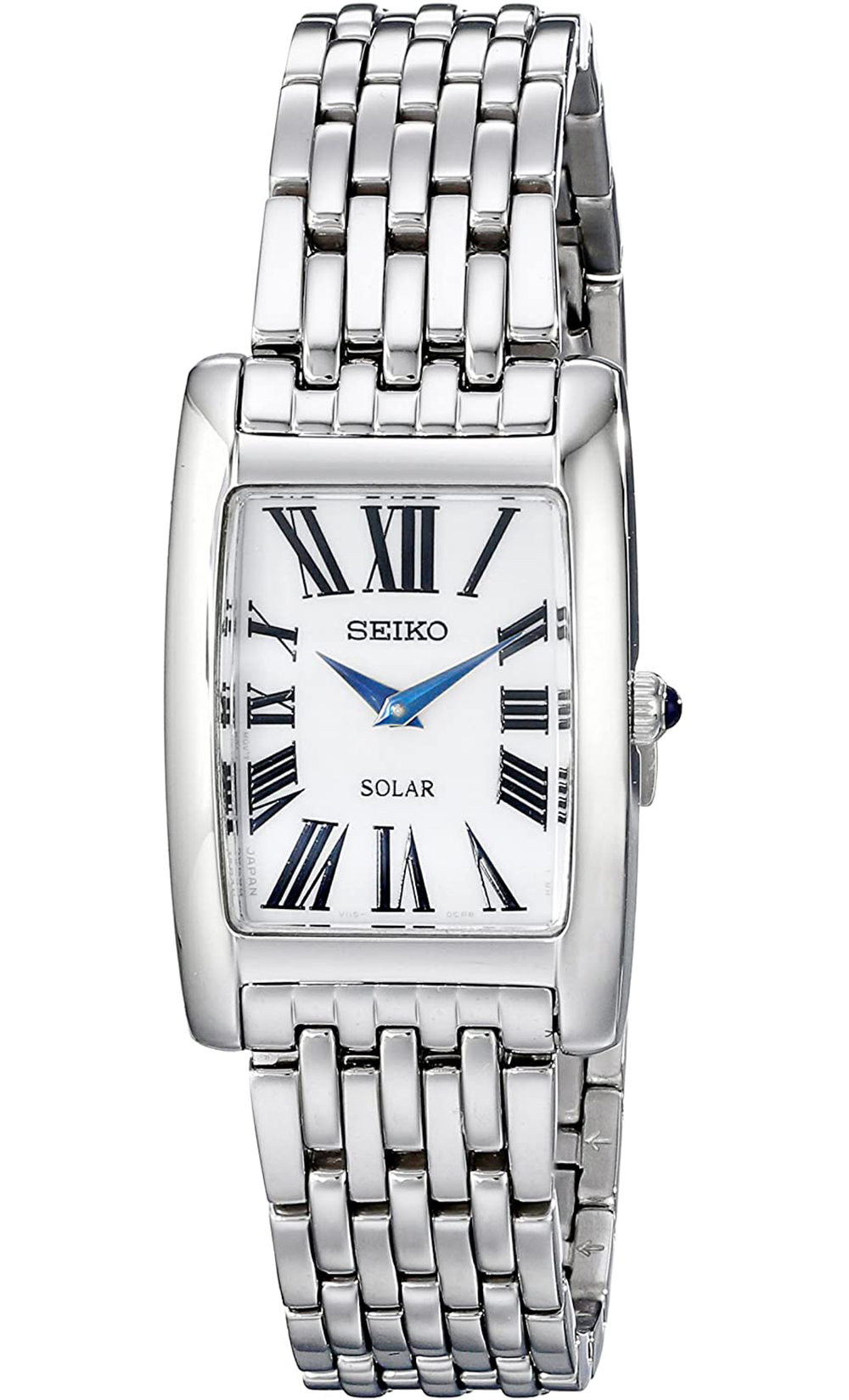 Seiko Women's SUP267 Solar Core Quartz White Dial Stainless
