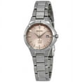 thumbnail image 1 of Seiko Women's SUT315 Core Solar Pink Dial Steel Bracelet Power Reserve Watch, 1 of 3