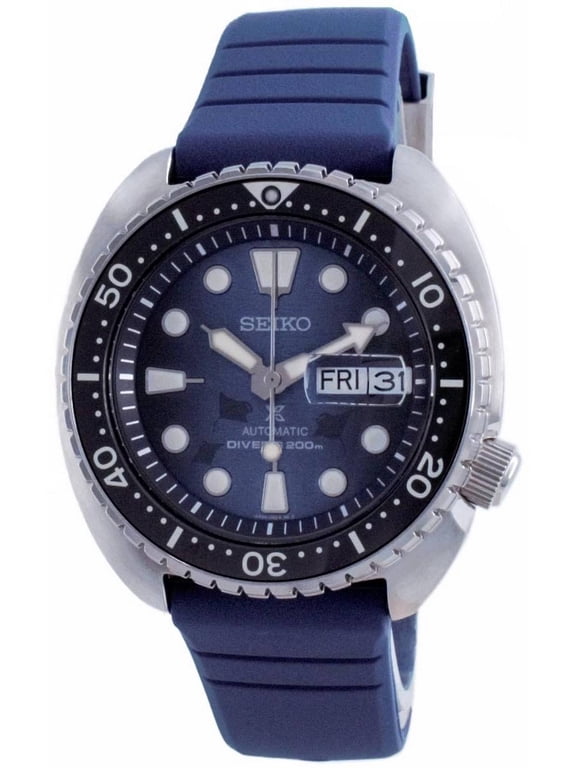 by Prospex Men's 200m Automatic Diver's Wristwatch, Blue, (SRPF77)