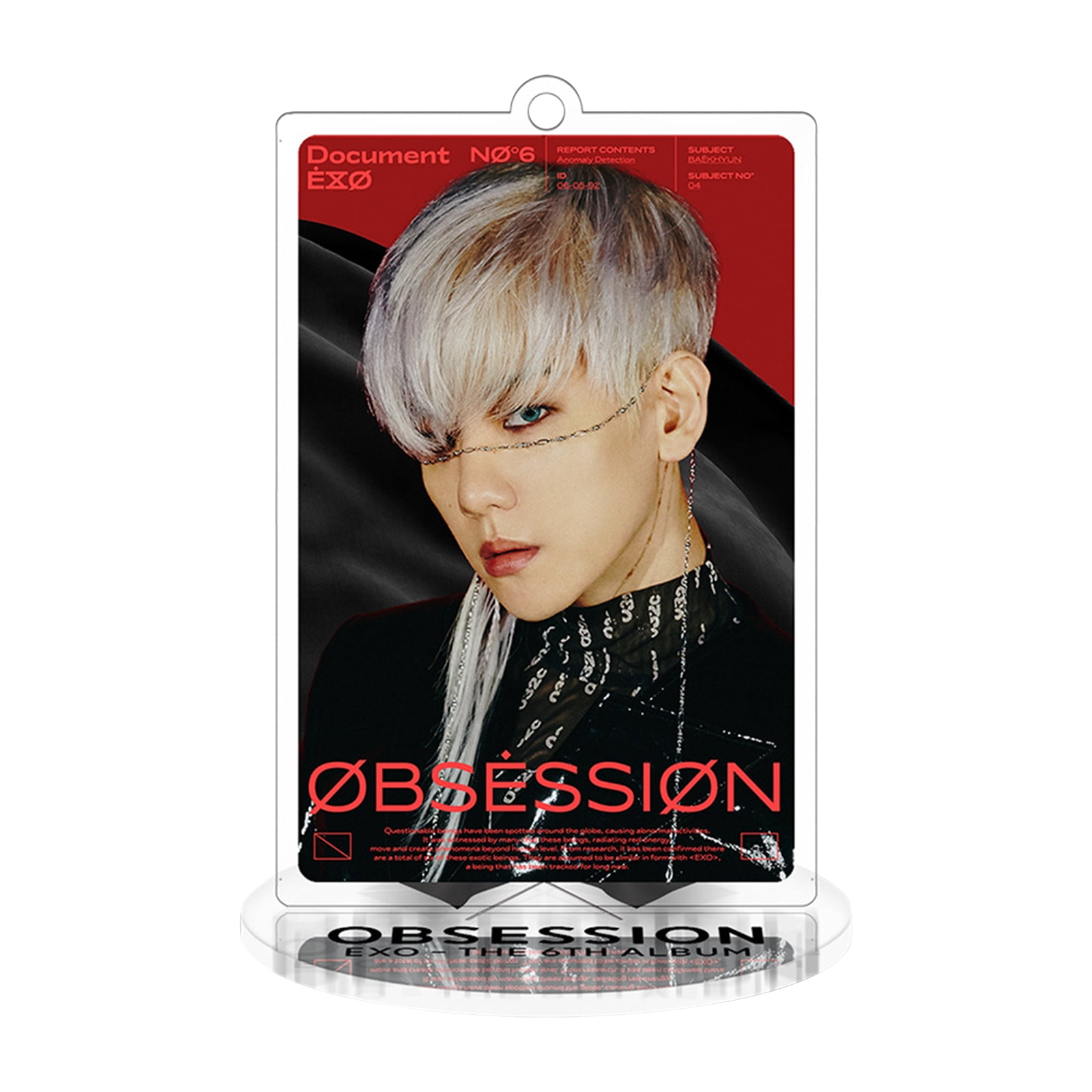 Seilly EXO Obsession Signboard Pendant 3.5 inches, EXO BAEKHYUN ...