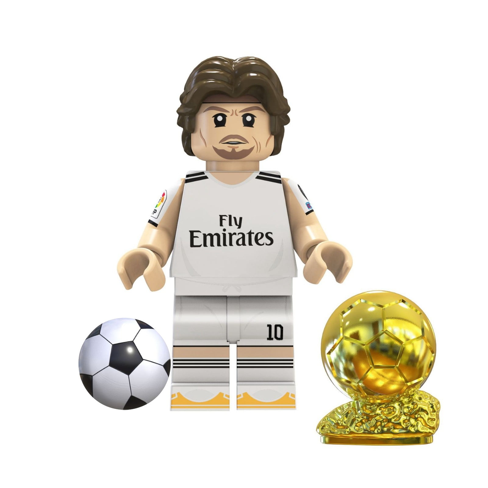 Seilly Soccer Minifigures Building Block Toys, Iconic Football Stars ...