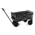 thumbnail image 1 of Seina 150lb Capacity Collapsible Steel Outdoor Utility Wagon Cart, Gray, 1 of 11