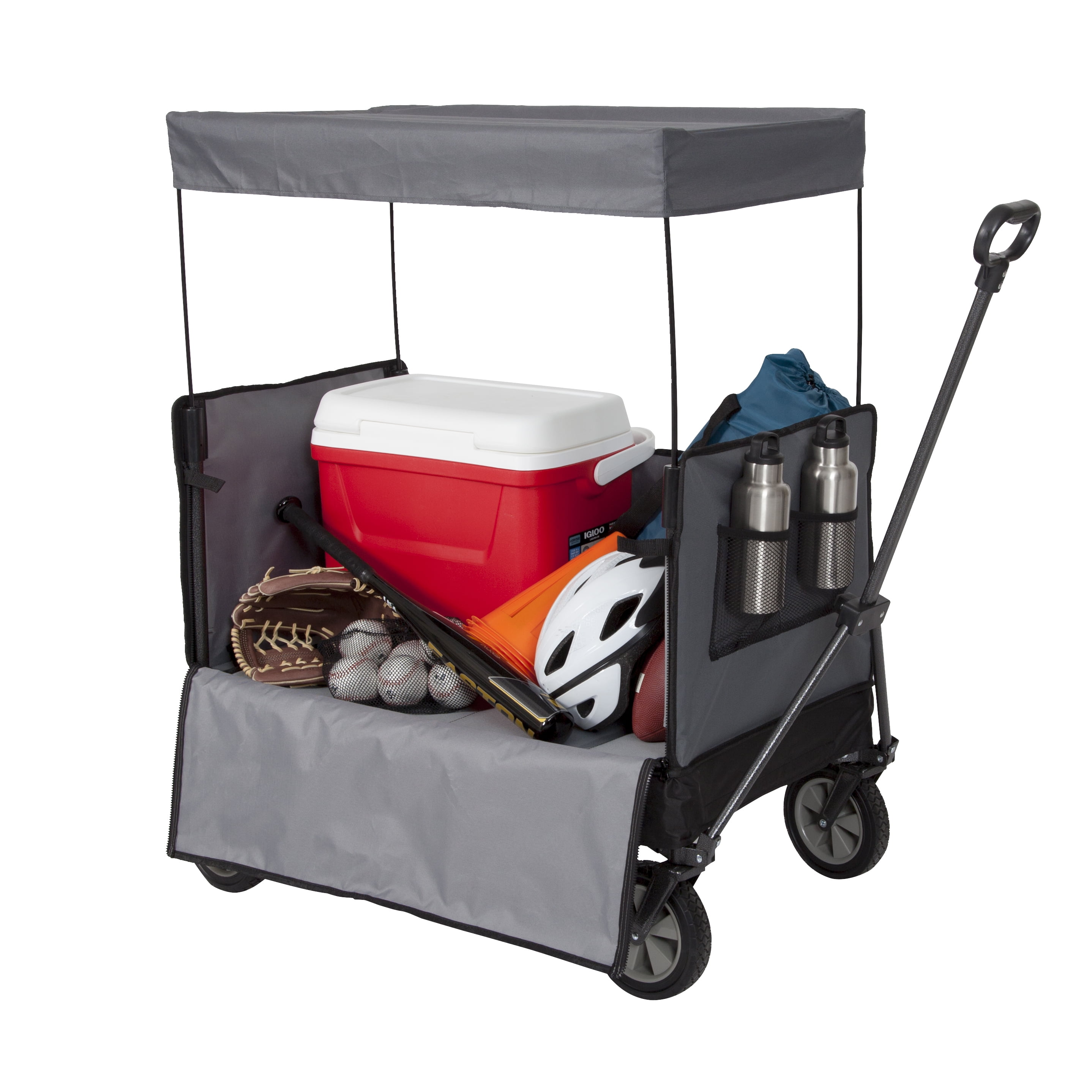 Seina Omni Collapsible Wagon Cart, Large Heavy Duty Portable Seina Omni Collapsible Wagon Cart, Large Heavy Duty Portable