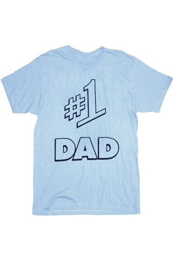 Seinfeld #1 Dad Light Blue Mens T-Shirt