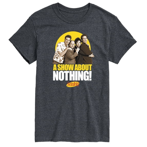 Seinfeld - A Show About Nothing - Men's Short Sleeve Graphic T-Shirt