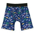 thumbnail image 1 of Seinfeld Boxer Briefs Men's No Soup for You TV Show Quotes Snug Fit Underwear, 1 of 6