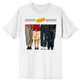 thumbnail image 1 of Seinfeld Character Legs with Logo Men's White Graphic Tee-Medium, 1 of 2