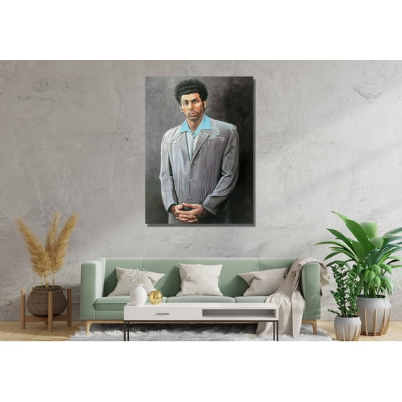 Seinfeld Character Portrait Television Show Comedy Room Accent, Unframed Poster