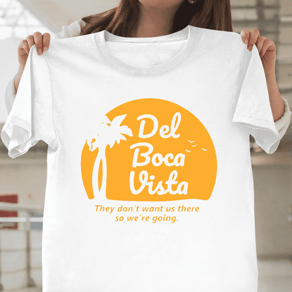 Seinfeld Del Boca Vista Retirement Community Show Fan Unisex T-Shirt, up to size 3XL.
