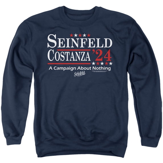 Seinfeld Election Tee Unisex Adult Crewneck Sweatshirt, 2X-Large
